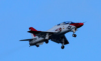 US Navy T45 Goshawk trainer taking off from Pensacola NAS