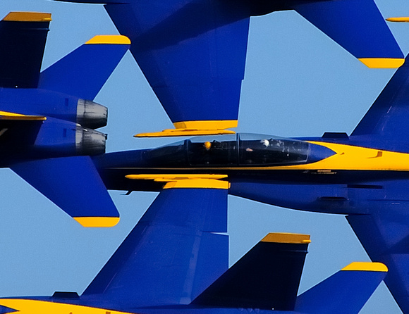 Blue Angels practice session
