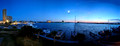 Pensacola Beach Sunset Panorama