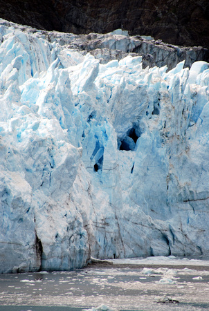 Margerie Glacier calving - Glacier Bay National Park