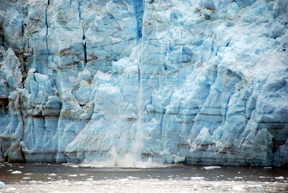 Margerie Glacier calving - Glacier Bay National Park