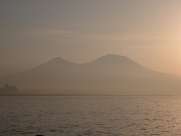 Vesuvius from Island of Capri