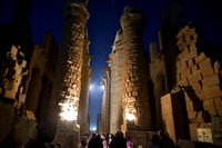 Karnak Temple at Night