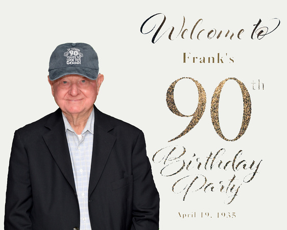 Frank Is 90!