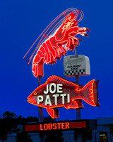Joe Patti's Seafood sign