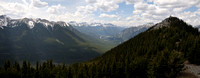 3 photos.  Taken on Sulphur Mountain near Banff, Canada